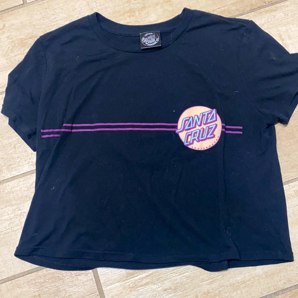Santa Cruz Crop Top Tee